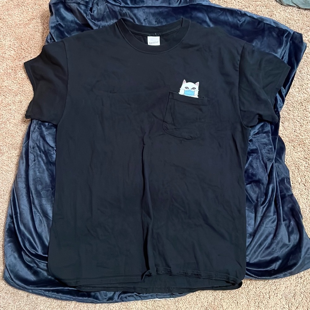 Ripndip cat with mask shirt